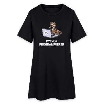 Développeur Coden Statement Programmeur informatique - Robe T-shirt Femme - noir - Devant
