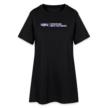 Developer Statement Coden Skripting Debug - Frauen T-Shirt-Kleid - Schwarz - Vorne