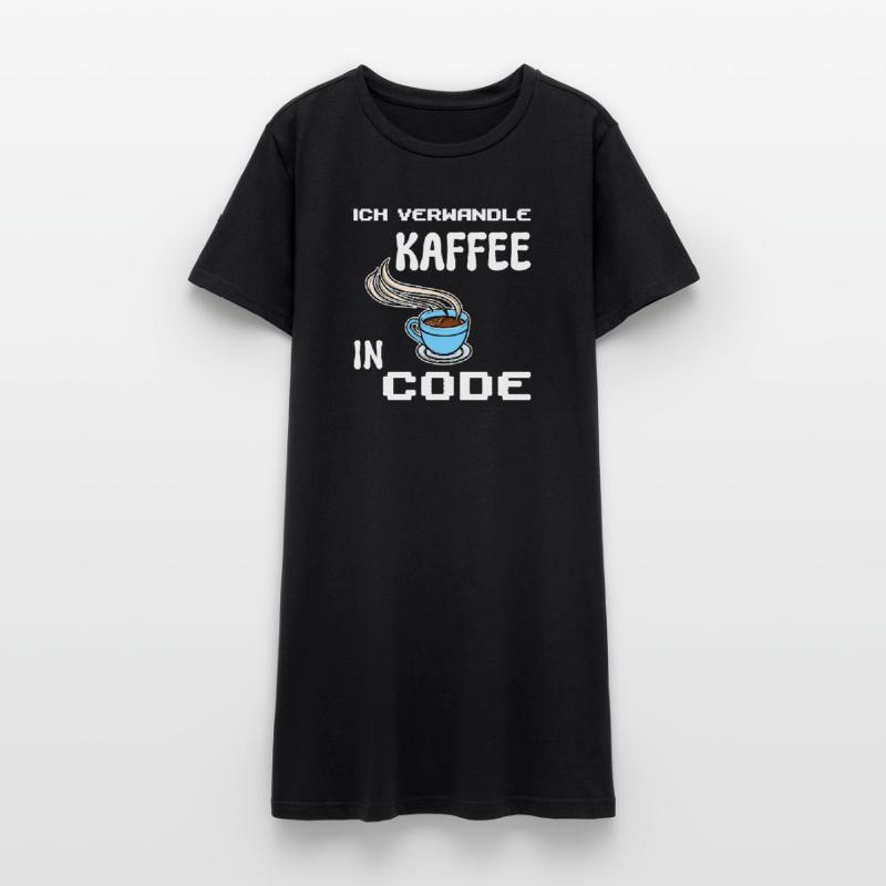 Développeur Computergeek Statement Codage Scripting Robe T-shirt Femme