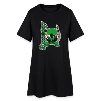 Hannover Jungs Fußball - Frauen T-Shirt-Kleid - Schwarz - Vorne