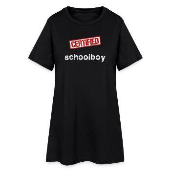 Pupil - Women’s T-Shirt Dress - black - Front
