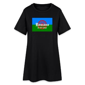 115552801 189003730 flaglennyinm - Robe T-shirt Femme - noir - Devant