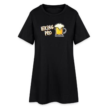 Déclaration de ravitaillement Essence Diesel Électricité Énergie - Robe T-shirt Femme - noir - Devant