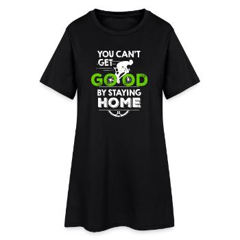 Rennrad Spruch Motivation für engagierte Radfahrer - Frauen T-Shirt-Kleid - Schwarz - Vorne