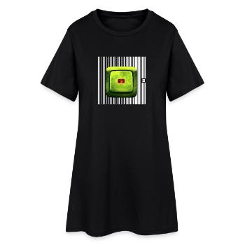 SPOT - CERVEAU - Robe T-shirt Femme - noir - Devant