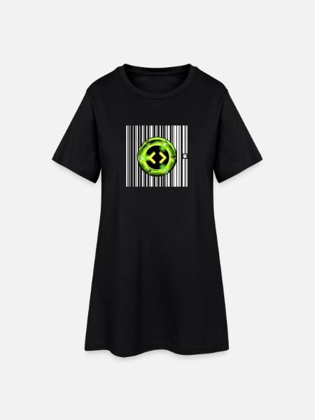 SPOT - PRÊT - Robe T-shirt Femme - noir