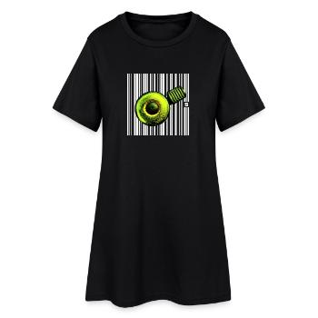 SPOT - FAILLITE - Robe T-shirt Femme - noir - Devant