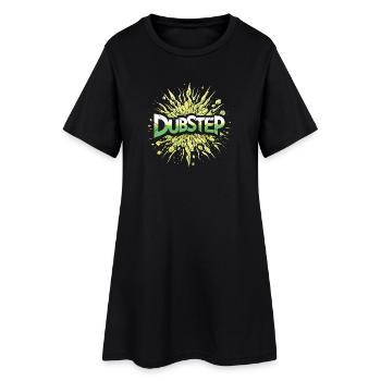 dubstep explosion - Robe T-shirt Femme - noir - Devant