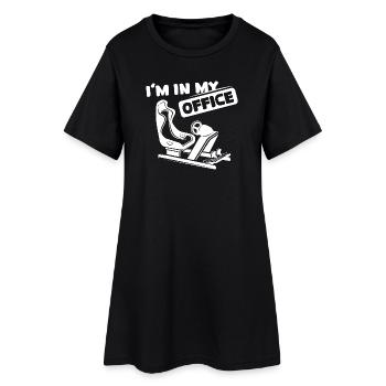sim racing dictons SImulator jeu de course drôle - Robe T-shirt Femme - noir - Devant