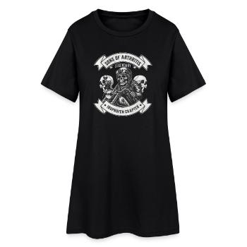 Sons of Arthritis Ibuprofen Chapter Biker - Women’s T-Shirt Dress - black - Front