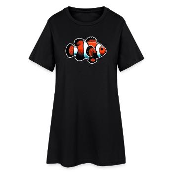 Clownfish - Women’s T-Shirt Dress - black - Front