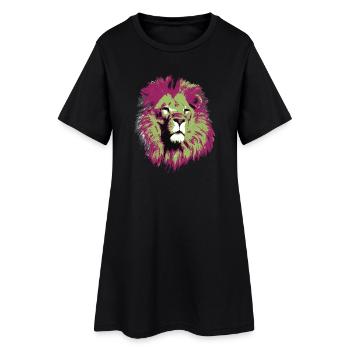 Loewe grand félin - Robe T-shirt Femme - noir - Devant