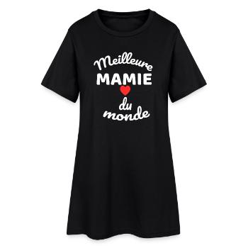 Best Mom's Heart - Women’s T-Shirt Dress - black - Front
