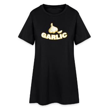 AIL - Robe T-shirt Femme - noir - Devant