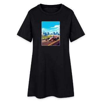 Circuit de Montréal Motorsport Race Canada Voyage WPA - Robe T-shirt Femme - noir - Devant