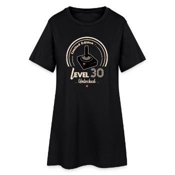 Niveau 30 - Édition Limitée - Robe T-shirt Femme - noir - Devant