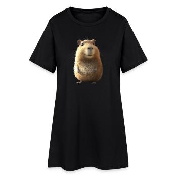 Capybara Be Capy Capybara Drôle Capybara - Robe T-shirt Femme - noir - Devant