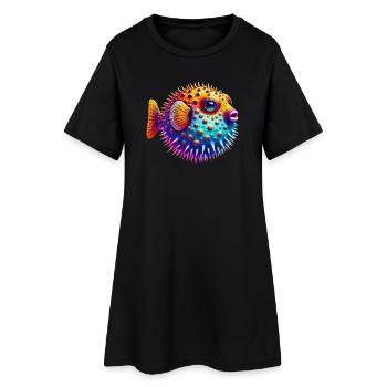 Blowfish - Robe T-shirt Femme - noir - Devant