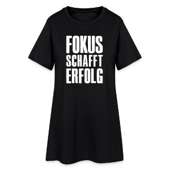 Mot du succès pour le fondateur, l’entrepreneur, la startup - Robe T-shirt Femme - noir - Devant