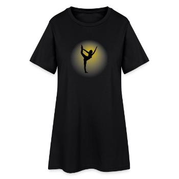 Silhouette 3 - Robe T-shirt Femme - noir - Devant