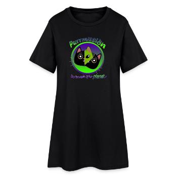 Envie d’envahir votre planète ? - Robe T-shirt Femme - noir - Devant