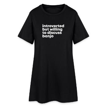 banjo - Robe T-shirt Femme - noir - Devant