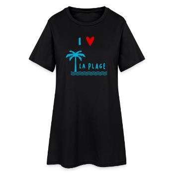 RETRAITE. RETRAITE. RETRAITEE. BONNE RETRAITE - Robe T-shirt Femme - noir - Devant