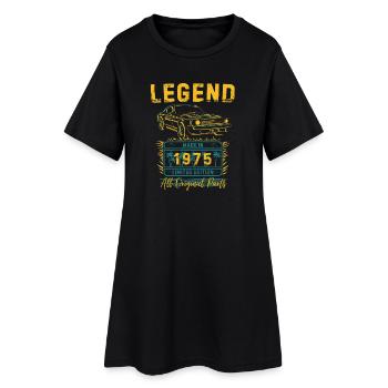 Légende créée en 1975 - Robe T-shirt Femme - noir - Devant
