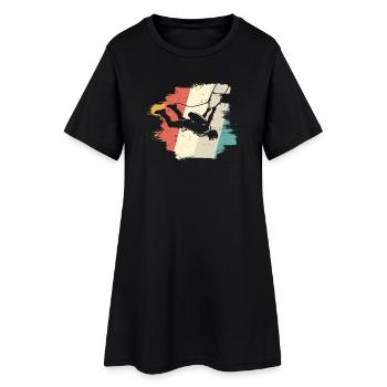 Adventures in the Sky - Women’s T-Shirt Dress - black - Front