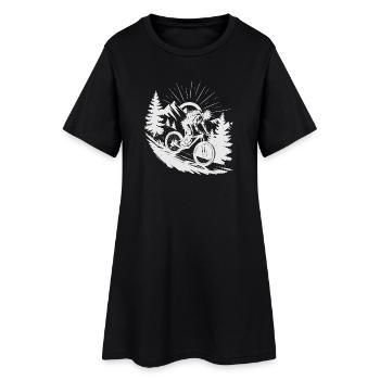 VTT VTT - Robe T-shirt Femme - noir - Devant