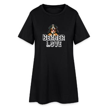Bouvier bernois - Robe T-shirt Femme - noir - Devant