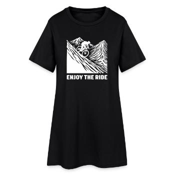 VTT - Profitez de la balade - Robe T-shirt Femme - noir - Devant