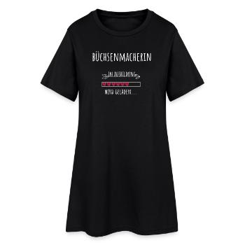 Büchsenmacherin Ausbildung Beruf Geschenk - Frauen T-Shirt-Kleid - Schwarz - Vorne