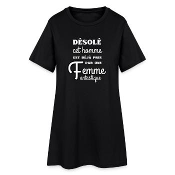 Femme fantastique prise - Robe T-shirt Femme - noir - Devant
