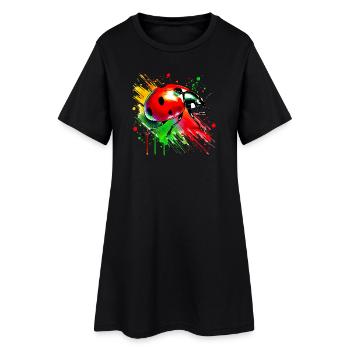 Coccinelle - Robe T-shirt Femme - noir - Devant