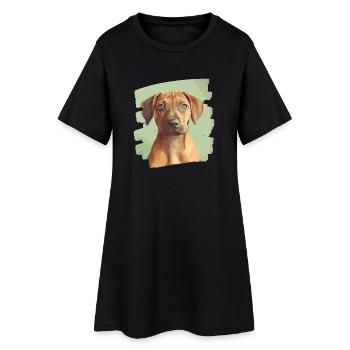 Rhodésian Ridgeback - Robe T-shirt Femme - noir - Devant