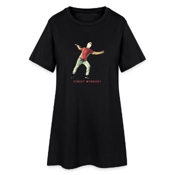 Entraînement de rue sans poids - Robe T-shirt Femme - noir - Devant