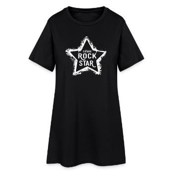 Future Rock Star - Robe T-shirt Femme - noir - Devant