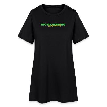 Rio de Janeiro Marvelous City - Women’s T-Shirt Dress - black - Front