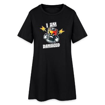 Profondeur émotionnelle, conscience de soi, acceptation - Robe T-shirt Femme - noir - Devant