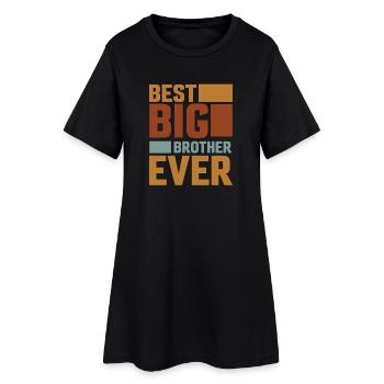 Le meilleur Big Brother de tous les temps ! Meilleur Big Brother de tous les temps - Robe T-shirt Femme - noir - Devant