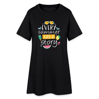Every Summer has a Story - Women’s T-Shirt Dress - black - Front