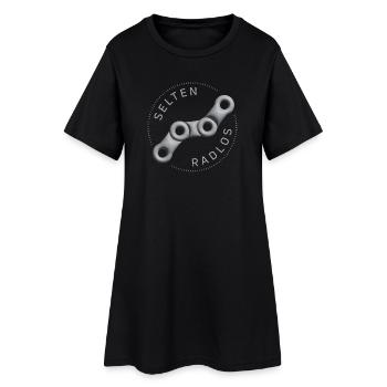 selten radlos fahrrad shirt radsport 3d beton - Frauen T-Shirt-Kleid - Schwarz - Vorne