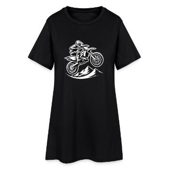 Motorcross - Women’s T-Shirt Dress - black - Front