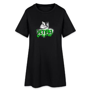 Jet Ski Graffiti – Splash and Ride - Robe T-shirt Femme - noir - Devant