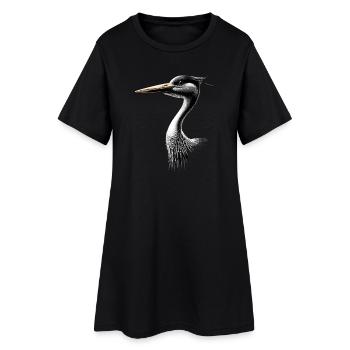 Amoureux des cigognes Cigognes blanches Cigognes géantes Cigognes - Robe T-shirt Femme - noir - Devant