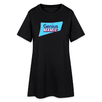 Genius Granny - Women’s T-Shirt Dress - black - Front