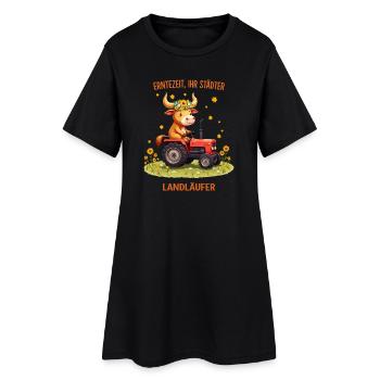 Harvest Time Landläufer - Robe T-shirt Femme - noir - Devant