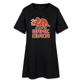 FIN DU JEU - Robe T-shirt Femme - noir - Devant