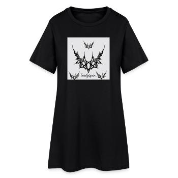 beautyispain - Women’s T-Shirt Dress - black - Front